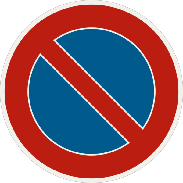 271 Zakaz statia.svg