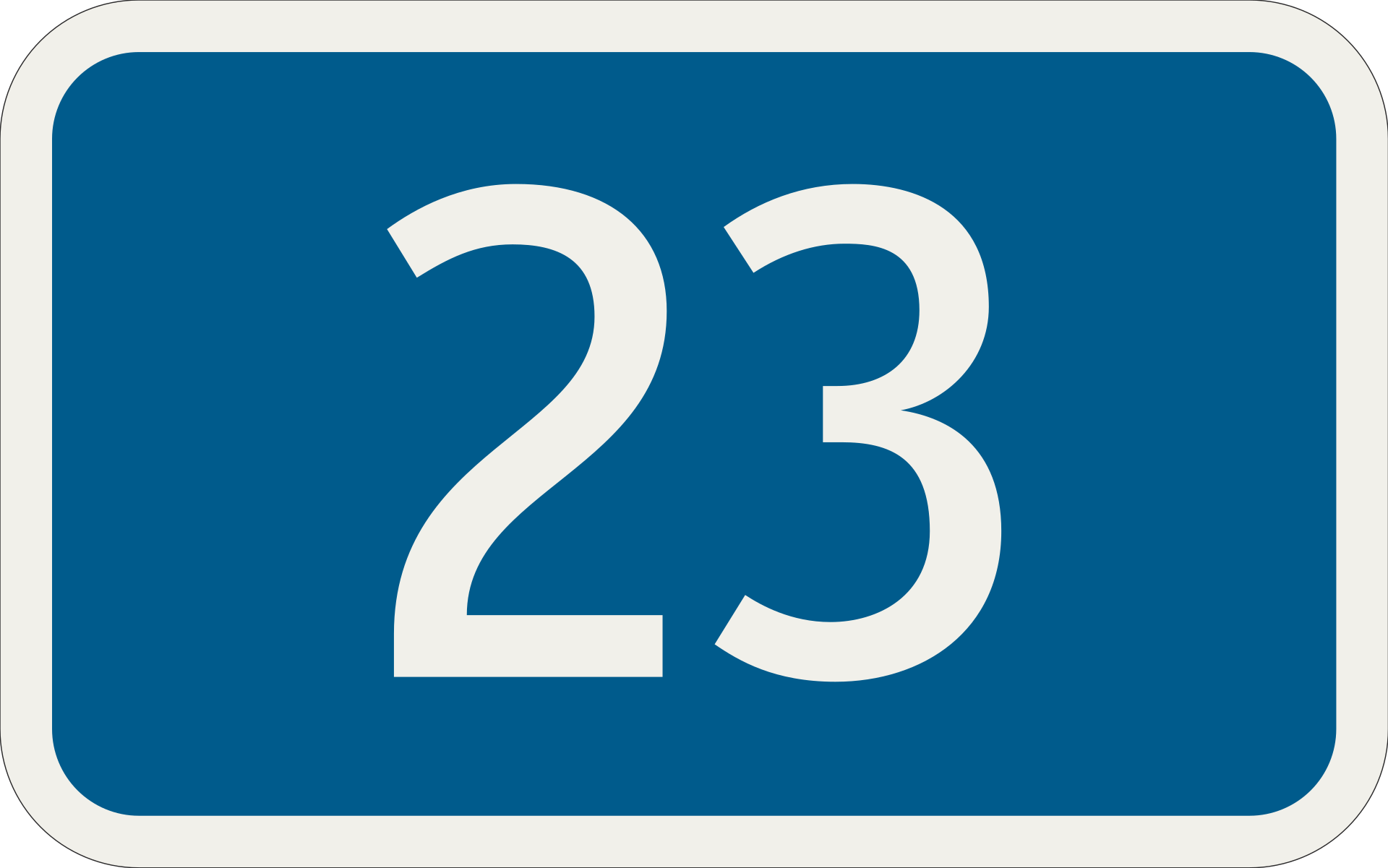 350 51 Cislo cesty I. alebo II. triedy cesta I. triedy 2 ciferne cislo.svg